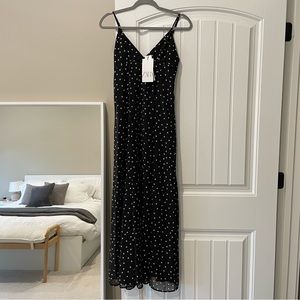 NWT B&W dots dress - ZARA